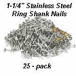 Stainless Nails 25 Pack