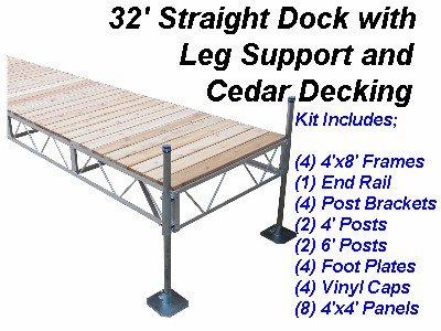 Aluminum Truss Frame Dock