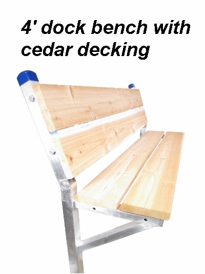 Bench Kit with Cedar Decking