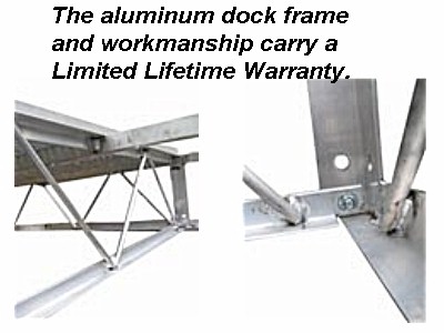 Aluminum Truss Frame Dock