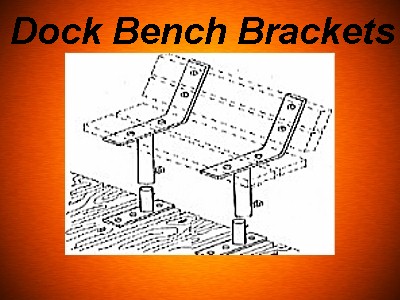 Dock Bench Brackets