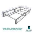 4 foot x 8 foot truss frame specifications