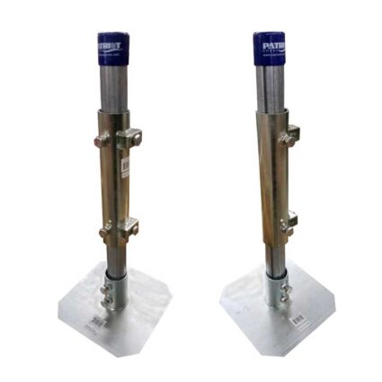 boat-docks-supports truss frame pipe brackets and pipes and foot plates