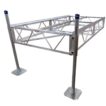 truss frame stationary end section