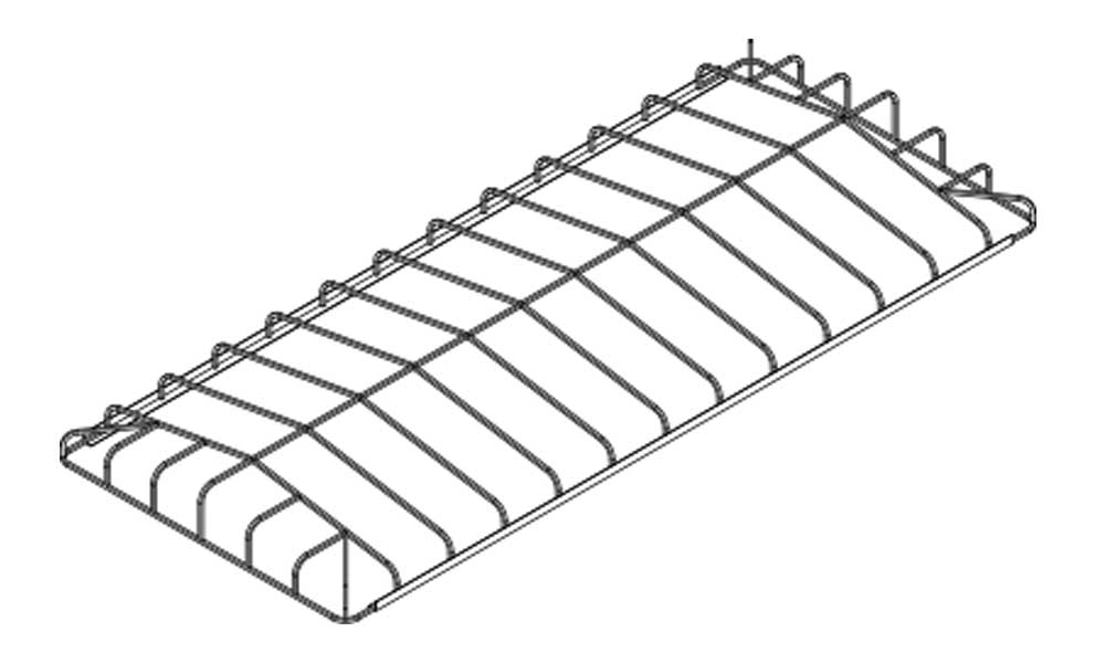 Canopy frame style for Aquamatic canopies.