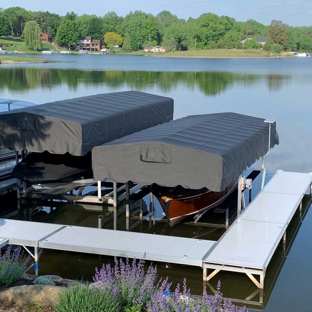 Boat lift replacement canopies