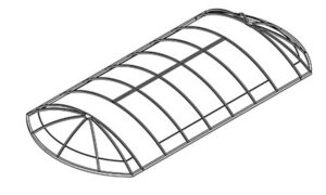 Canopy frame style for Newmans Lund canopies.