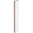four and three quarter flat back poly dock cushion