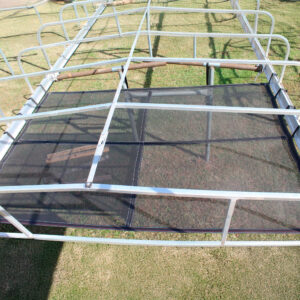cargo-shelf-on-canopy-frame Boat lift mesh cargo shelves