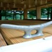 cast aluminum fold down safety cleat