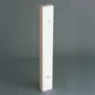 four and three quarter flat back poly dock cushion