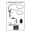Dual canopy lights with a y connector