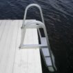 picture of ladder in the water