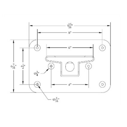 nylon-fold-down-cleat-6-spec Spec sheet for 6" nylon fold down cleat