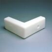 2 foot flex white corner poly dock cushion