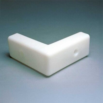 2 foot flex white corner poly dock cushion