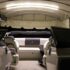 Single boat lift canopy light