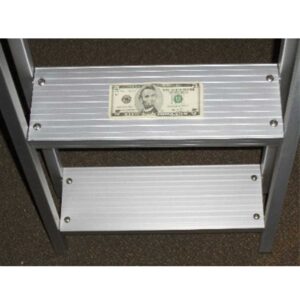 Example of ladder step size