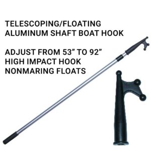 Telescoping boat hook