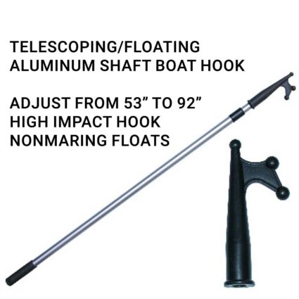 Telescoping boat hook