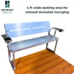 patriot aluminum bench