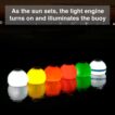Aqua Lantern 14 inch Illuminating Solar Buoy