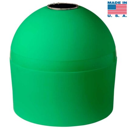 20-solar-buoy-green-day Aqua Lantern 20" Illumination solar buoy green day view