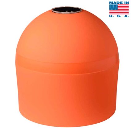 20-solar-buoy-orange-day Aqua Lantern 20" solar buoy orange
