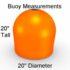 Aqua Lantern 20" solar buoy measurements