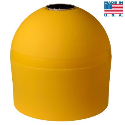 20-solar-buoy-yellow-day Aqua Lantern 20" solar buoy yellow day view