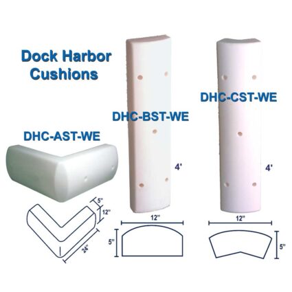 DHC-A,B,C-with-labels Spec sheet on Dock Hardware firm cushions