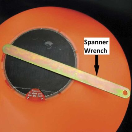 aqua-lantern-replacement-2 Solar buoy light panel top