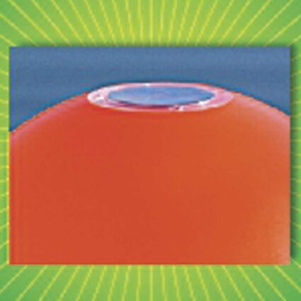 Solar buoy replacement panel top