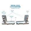 roll in axel brackets as a pair