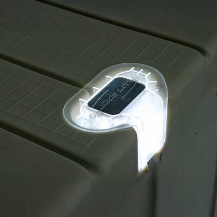 dock-lights-4 EZ Dock Solar Light at night