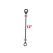 Pass through mooring hardware kit 12 inch diagram