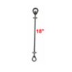 Pass through mooring hardware 18 inch diagram
