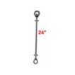 Pass through mooring hardware 24 inch diagram