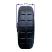 24 inch roll in poly dock wheel