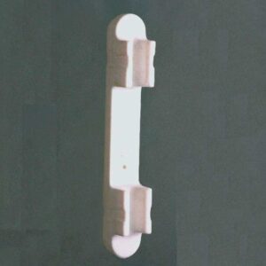 round face post bumper mounts on pipe