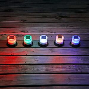 solar Marine Safety Beacon Light color options