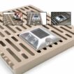 solar deck light on poly decking