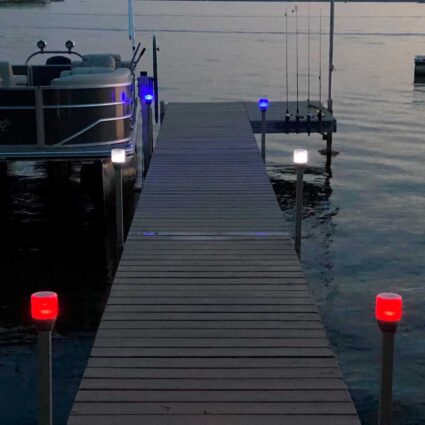 solar-dock-light-replacement-bulbs-1 red, white and blue solar post lights