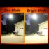 Solar street skylight woth motion sensor dim versus bright