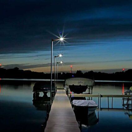 solar-streetlight-4 solar street lights along boat dock