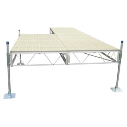 stationary-patio-pipe-poly-tan Patio Stationary Pipe Dock tan poly decking