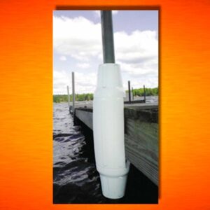 White torpedo bumper cushion