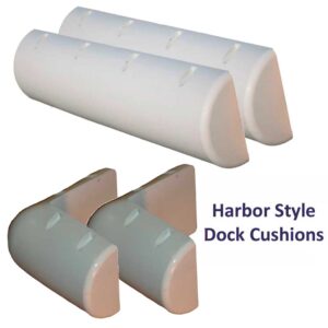 PVC dock harbor cushions for corners and flat surface
