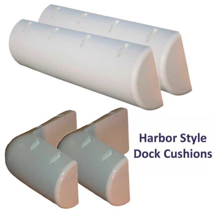 PVC dock harbor cushions for corners and flat surface