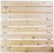 4 foot x 4 foot cedar decking panel